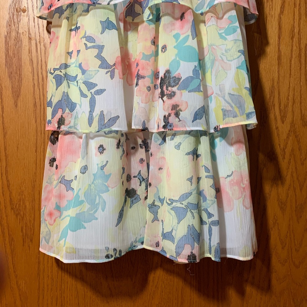 Pastel Ruffle Dress - Picture 3 of 4